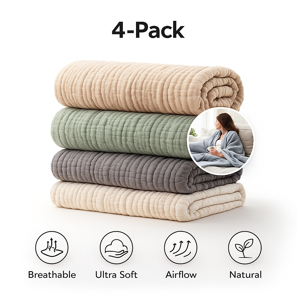Meet the CloudLoft™ Muslin Blanket