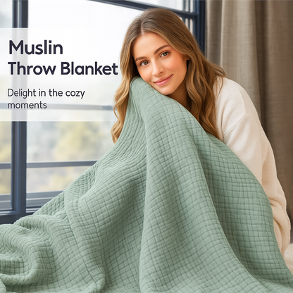 Meet the CloudLoft™ Muslin Blanket