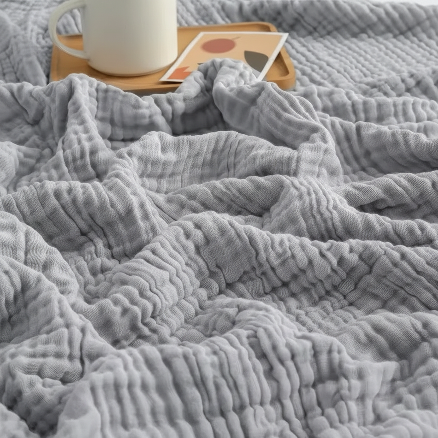 Meet the CloudLoft™ Muslin Blanket